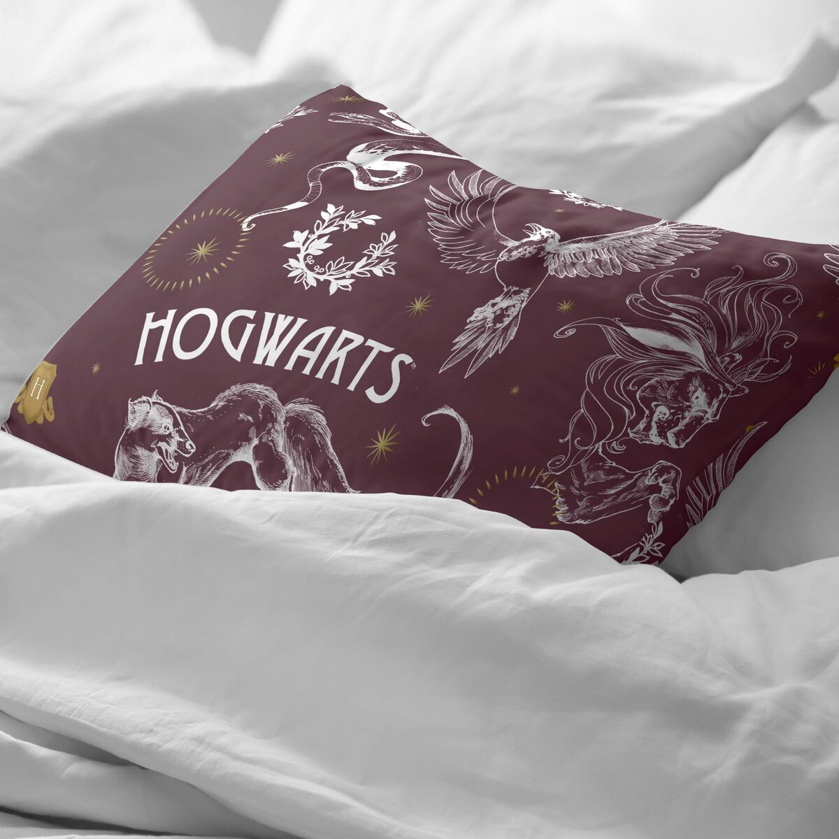 Federa Harry Potter Creatures Multicolore 175 Fili 65 x 65 cm
